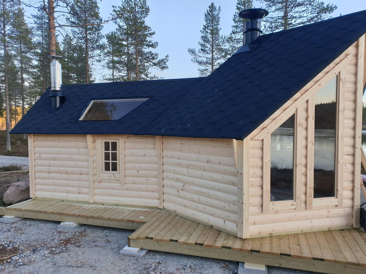 Grillhytte Loke 9.2 med sauna Premium